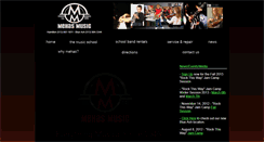 Desktop Screenshot of mehasmusic.com